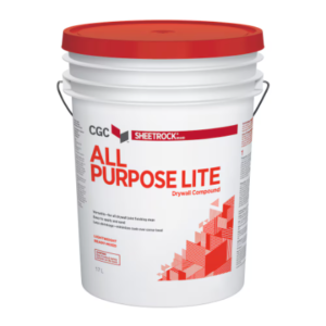 CGC Sheetrock All Purpose-Lite Drywall Compound, Ready-Mixed, 17 L Pail